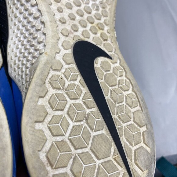 Nike Flywire Metcon 2 Cross Training Shoes Mens 12.5 Blue Black Sneakers Trainer - Picture 9 of 13